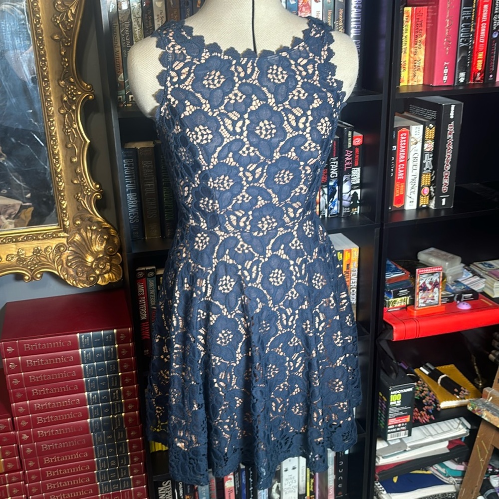 City Studio Formal Blue Dress